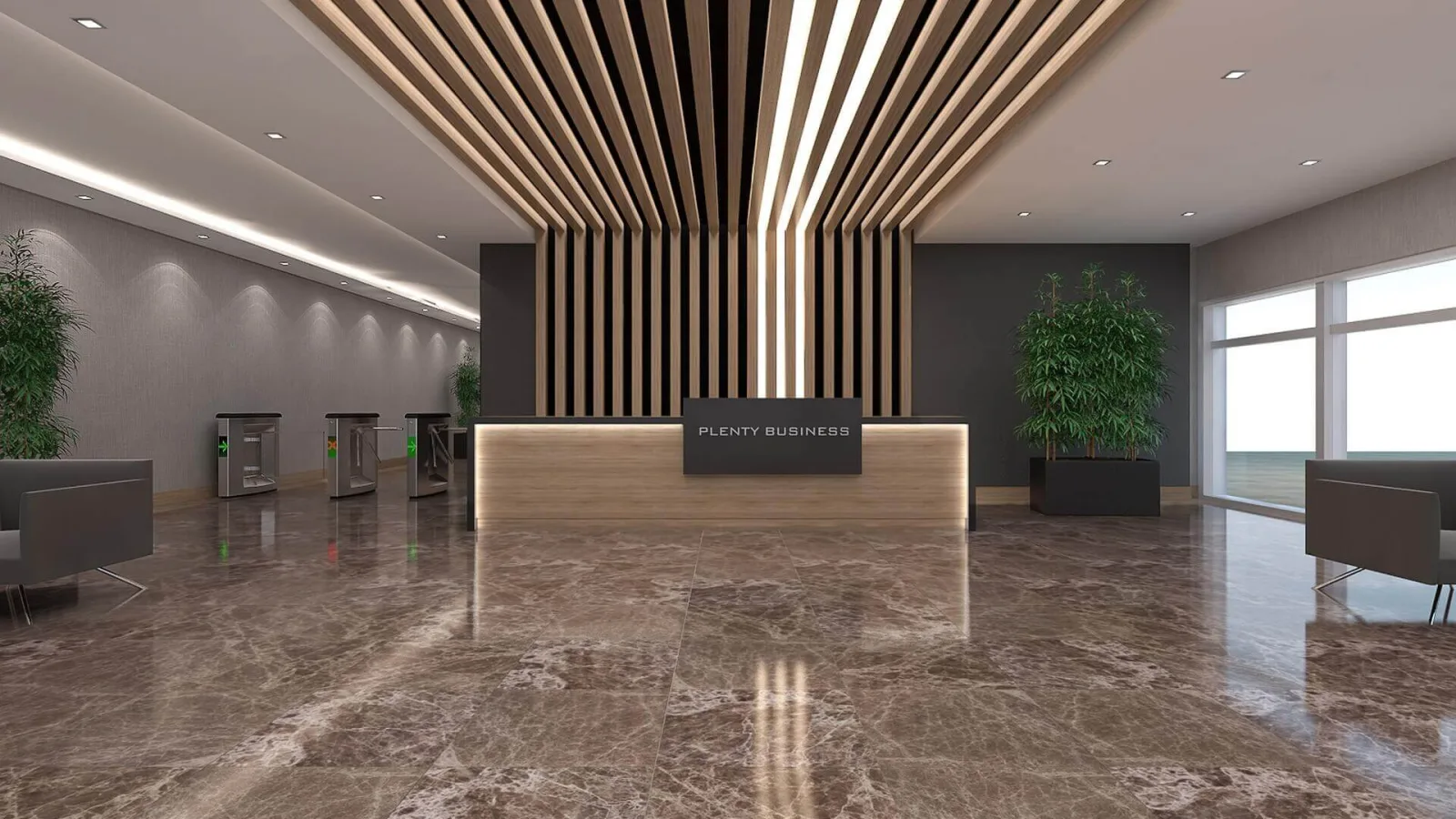 New generation office designs, Office entrance designs, Open office designs, Office decoration styles