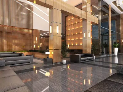 Yelken Business Tower Entrance