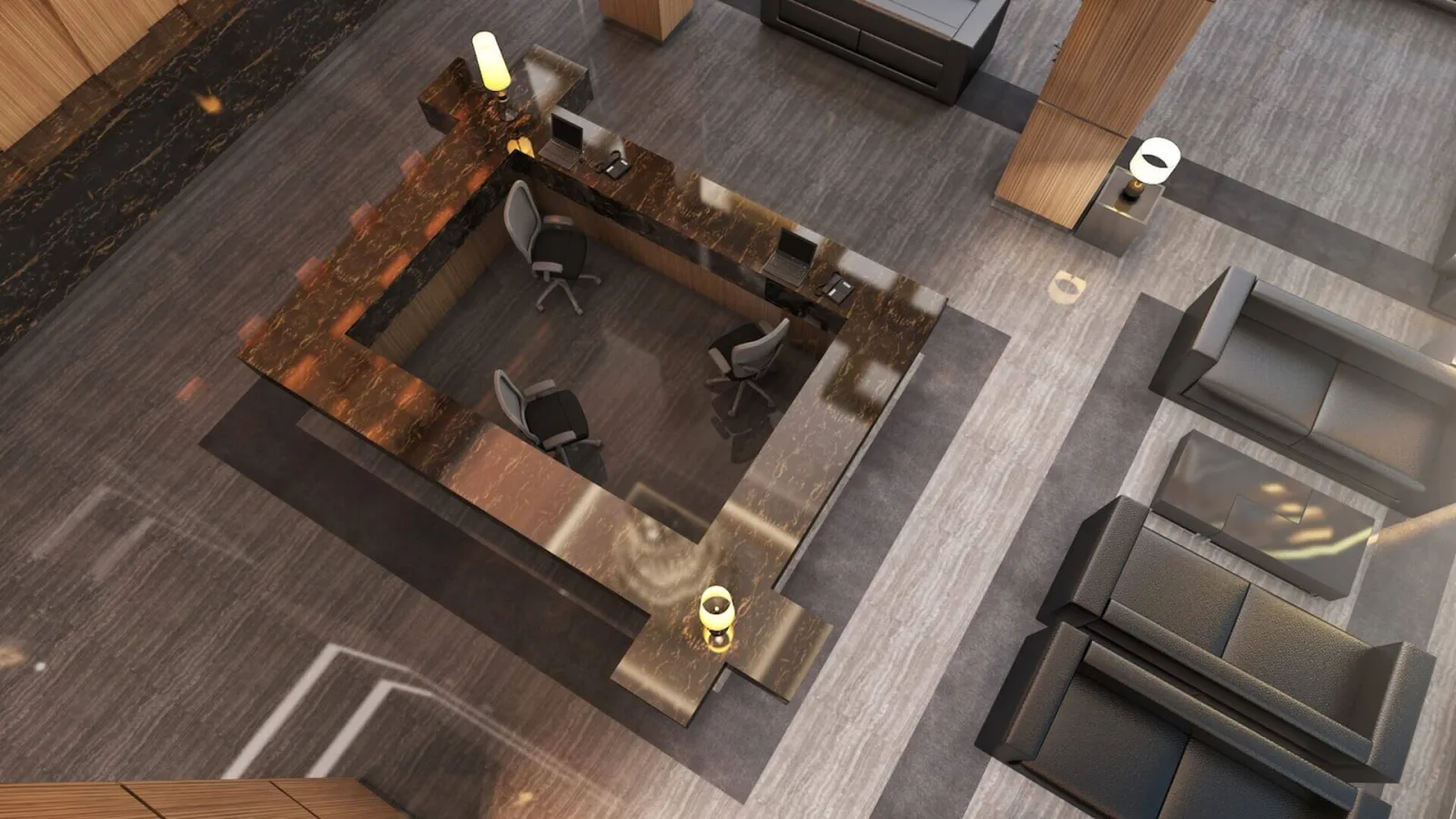Wooden office designs, Ankara office decoration companies, Accountant office