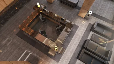 Yelken İş Kulesi Girişi – Lüks Ofis Tasarımları Ankara (Yelken Plaza, Balgat, Ankara) - Görsel 7