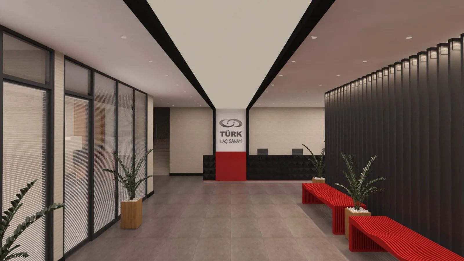 Office entrance decoration, Law office design