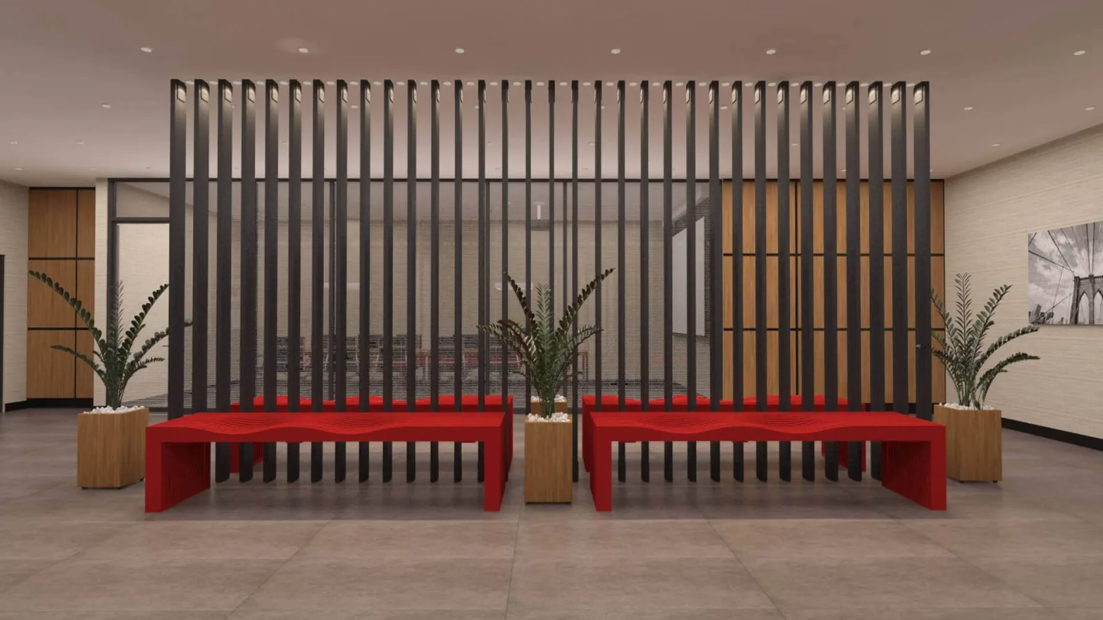 Office entrance decoration, Law office design