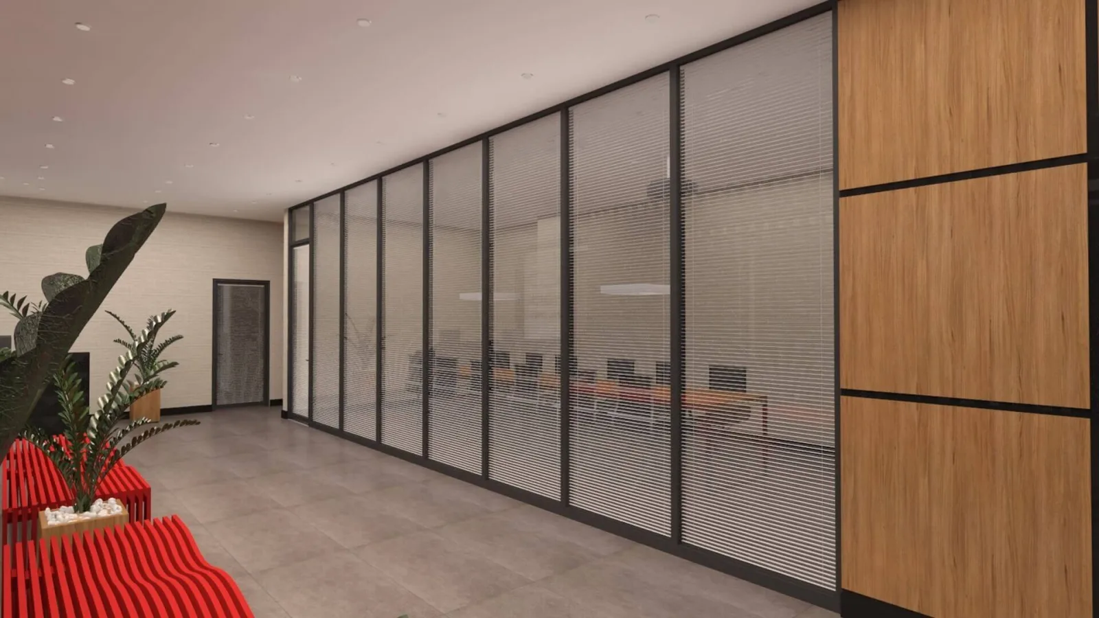 Office entrance decoration, Law office design