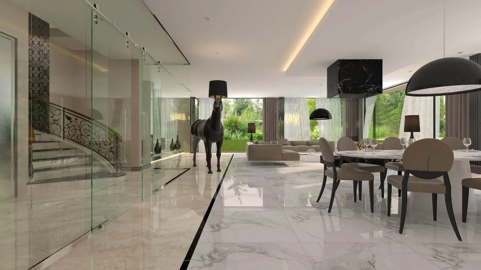 Luxury house indoor design, Ankara home projects, Ankara house decoration, Home decoration interior design, Ankara home…