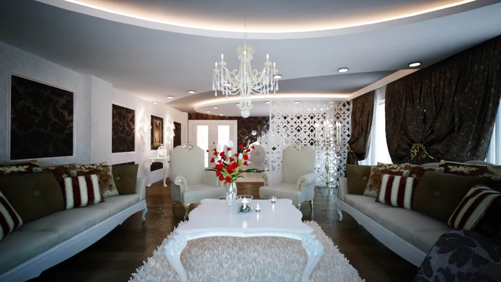 Natamam Villa, Villa interior design, Ankara luxury home projects, Luxury house indoor design, Luxury house ankara, Natamam…