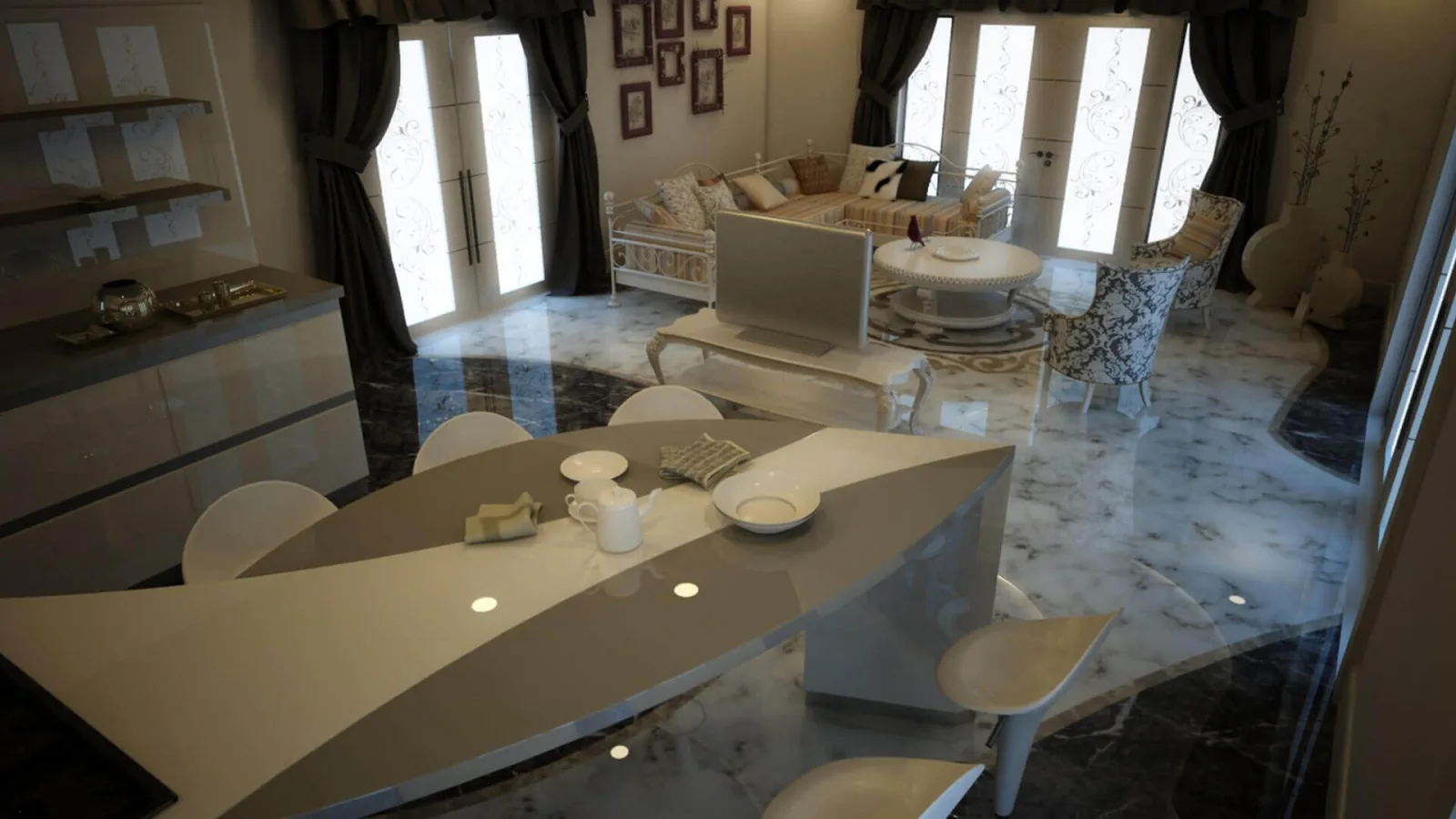 Natamam Villa, Villa interior design, Ankara luxury home projects, Luxury house indoor design, Luxury house ankara, Natamam…