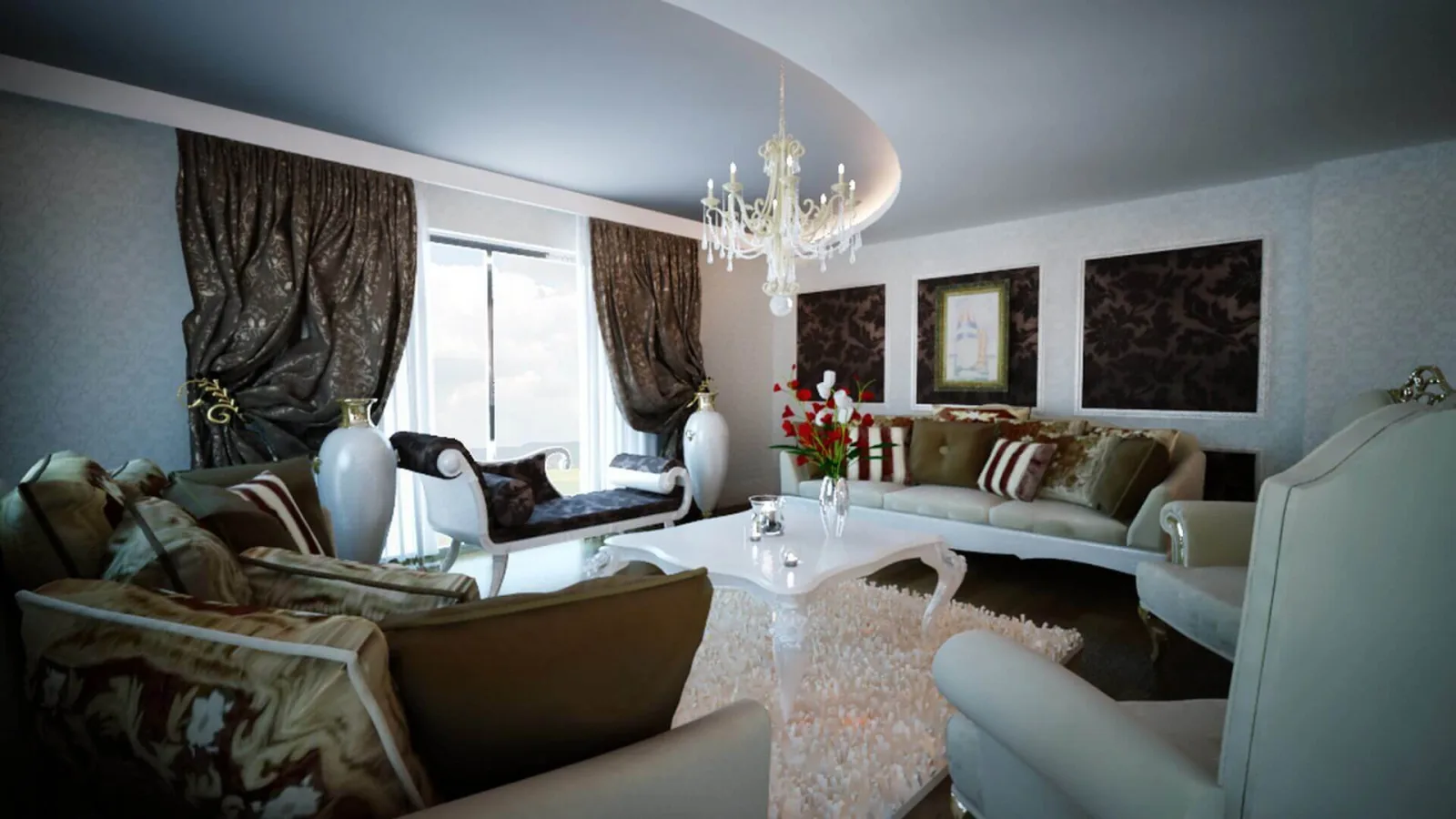 Natamam Villa, Villa interior design, Ankara luxury home projects, Luxury house indoor design, Luxury house ankara, Natamam…