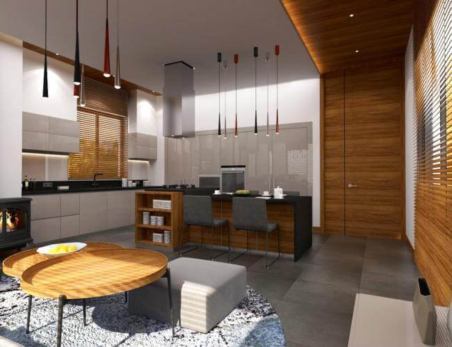 Villa iç mimar Detayı - Villa iç mimar | lüks villa tasarımı