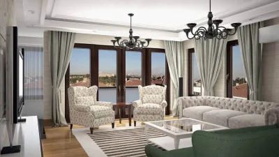 C. Tombuloğlu Dairesi – Lüks Ev Tasarımları, Ankara Daire Tasarım ve Salon Tasarımı (Bahçelievler, Ankara) - Görsel 7