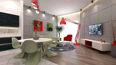L. Tanal Dairesi – Lüks Ev Tasarımları, Ankara Daire Tasarım ve Salon Tasarımı (Sinpaş Altınoran, Ankara) - Görsel 7