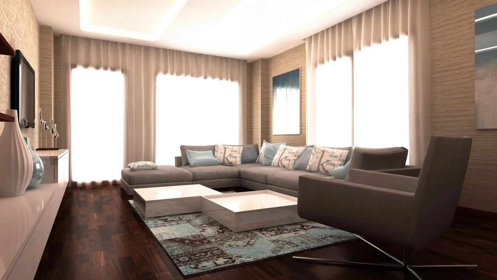 Ankara house interior designer, House interior decoration prices, Luxury villa projects, Ankara luxury home, Home…