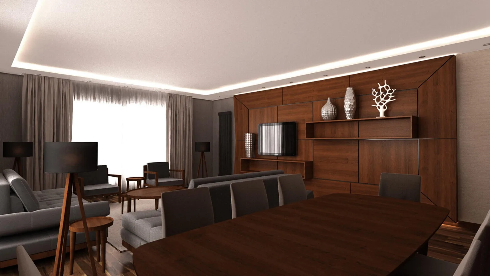 Ankara house interior designer, House interior decoration prices, Luxury villa projects, Ankara luxury home, Home…