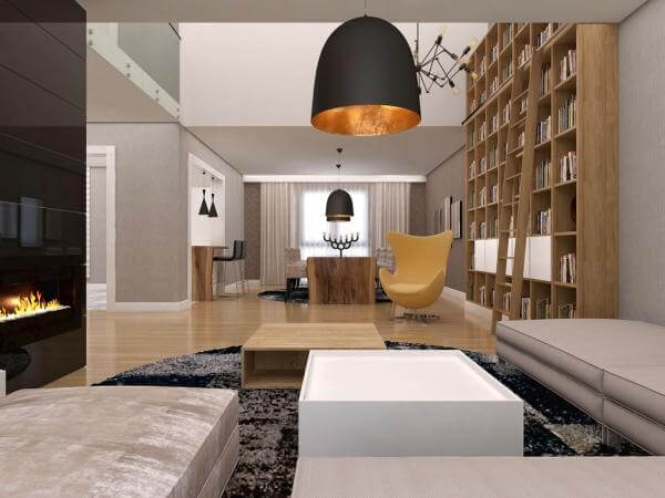 Villa iç dekorasyon Detayı - Villa iç dekorasyon | İç mekan aydınlatma