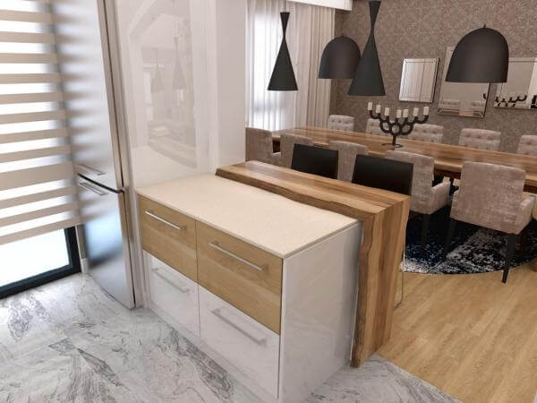 Villa iç dekorasyon Detayı - Villa iç dekorasyon | Ankara iç mimarlık