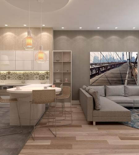 Villa iç dekorasyon Detayı - Villa iç dekorasyon | İç mekan aydınlatma