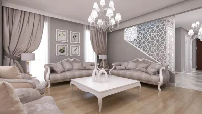 S. Ekinci Konutu – Ankara Villa Tasarım, Ev Dekorasyonu ve Salon Tasarımı (Cennetçe Koop, Alacaatlı, Ankara) - Görsel 7