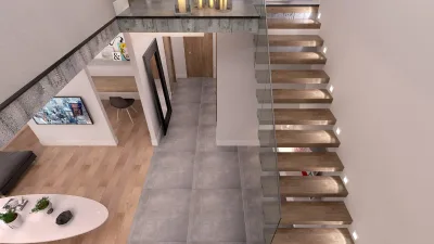 Loft Daire Tasarımı – Ev Dekorasyonu, Lüks Daire Tasarımları ve Lüks Ev Tasarımları (Anıttepe, Ankara) - Görsel 12