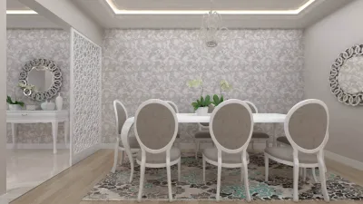 D. Ünal Dairesi – Ev Yenileme, Lüks Daire Tasarımları ve Yemek Odası Tasarımı (Yukarı Ayrancı, Çankaya, Ankara) - Görsel 6