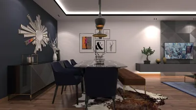 A. Erbaş Dairesi – Ankara Daire Tasarım, Lüks Daire Tasarımları ve Salon Tasarımı (Bağlıca, Ankara) - Görsel 6