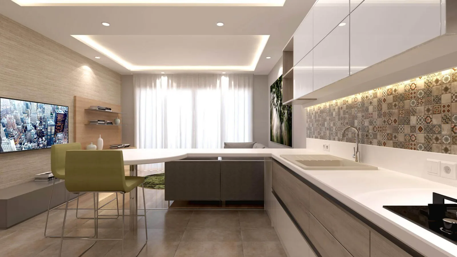 Natamam Villa, Natamam Villa, House renovation, Ankara house design, Ankara home projects, Ankara house decoration