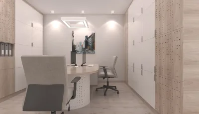 And Spica Yeminli Mali Müşavirlik Ofis – Yönetici Odası Tasarımları, Ofis Giriş Tasarımları ve Ankara Ofis Projeleri - Görsel
