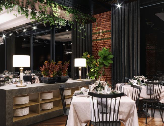 Restaurant iç mimar Detayı - Restaurant iç mimar | restoran mimari dekorasyon