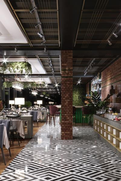 Restaurant iç mimar Detayı - Restaurant iç mimar | mekan kurgusu