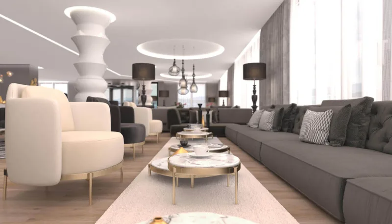 Hotel interior design ideas, Reception, Hotel room design, Hotel interior architecture