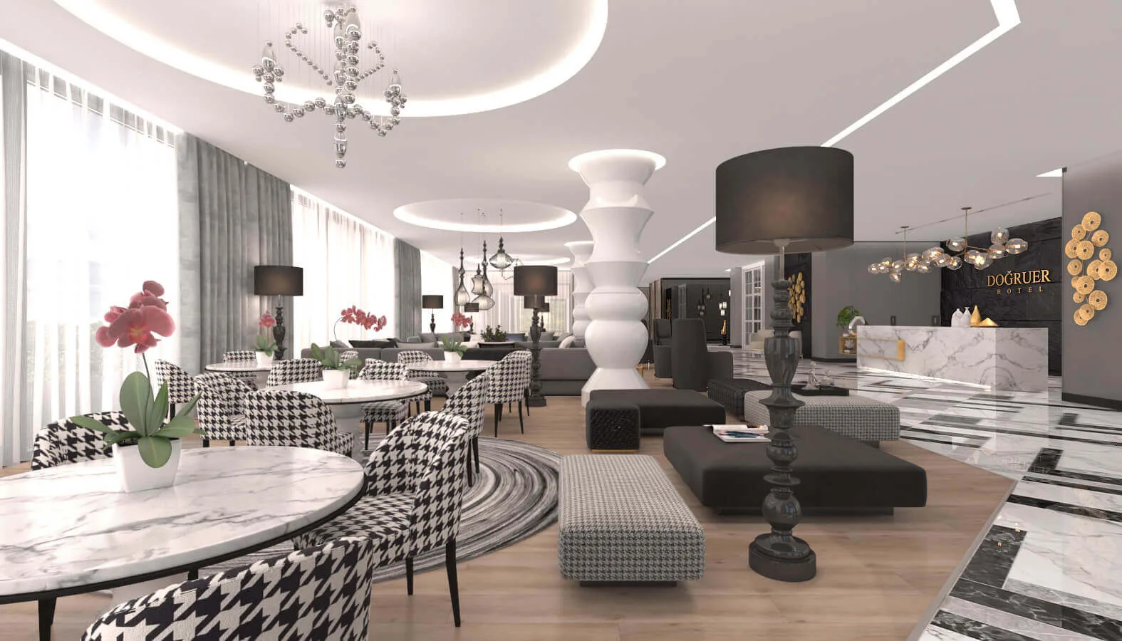 Hotel interior design ideas, Hotel interior design ideas, Reception, Hotel room design, Hotel interior architecture, Hotel…