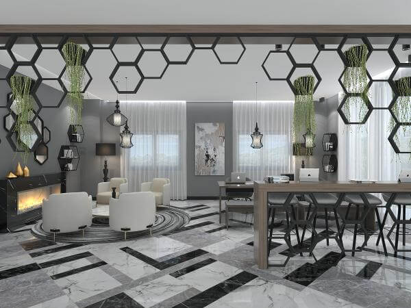Otel iç mimari Detayı - Otel iç mimari | 2024 otel trendleri