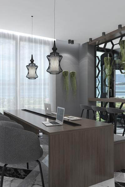 Otel iç mimari Detayı - Otel iç mimari | lüks otel tasarımı