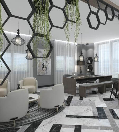 Otel iç mimari Detayı - Otel iç mimari | sirkülasyon