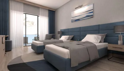 Doğruer Hotel – Otel Odası Tasarımları ve Otel İç Mimari (Ören, Bodrum, Muğla) - Görsel 32