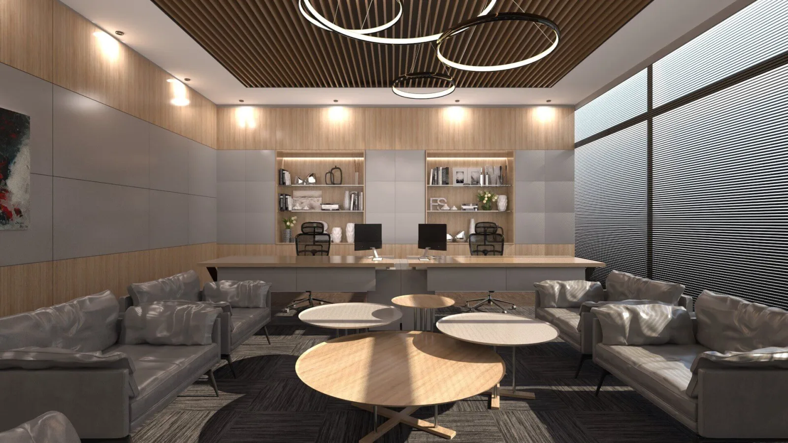 Office decoration in ankara, Ankara luxury office, Office decors