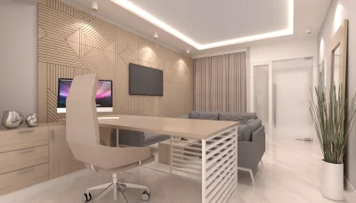Crystal Dental Lab – Yönetici Odası Tasarımları, Ankara Ofis Projeleri ve Çağdaş Ofis Tasarımları - Görsel 3