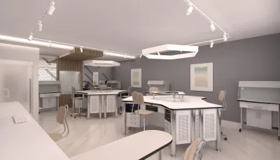 Crystal Dental Lab – Ankara Ofis Projeleri, Çağdaş Ofis Tasarımları ve Büro Tasarım (Çankaya, Ankara) - Görsel 11
