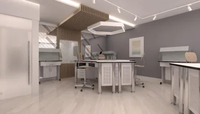 Crystal Dental Lab – Ankara Ofis Projeleri, Çağdaş Ofis Tasarımları ve Büro Tasarım (Çankaya, Ankara) - Görsel 12