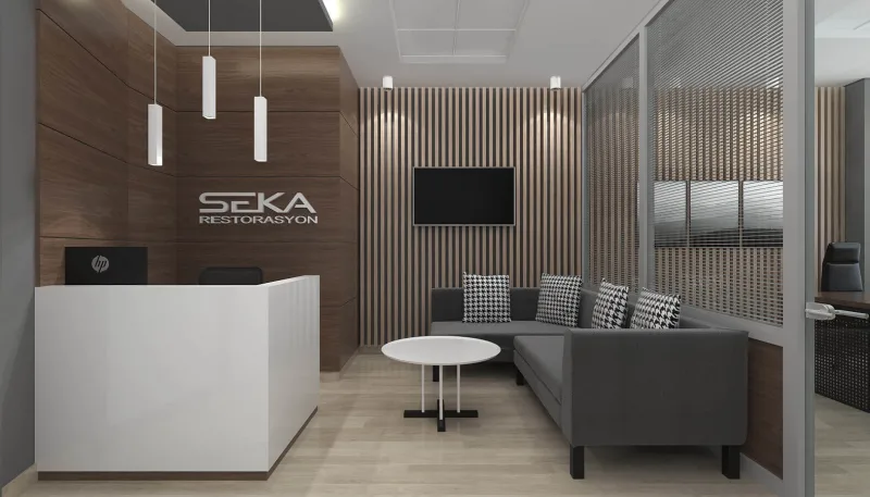 Office design ankara, Wooden office decoration, In-office design, Extraordinary office designs, Office decoration suggestions