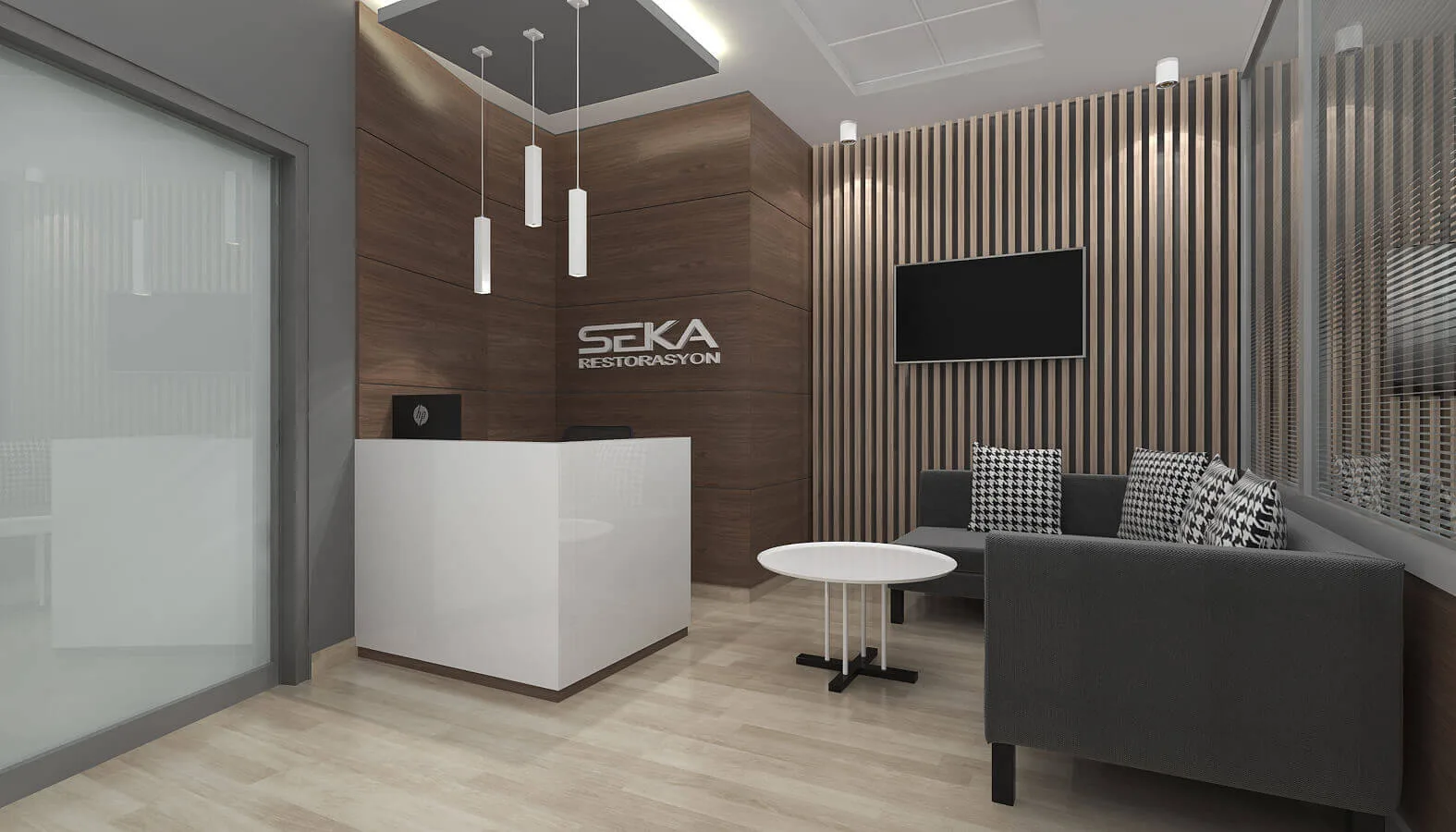 Office design ankara, Wooden office decoration, In-office design, Extraordinary office designs, Office decoration suggestions