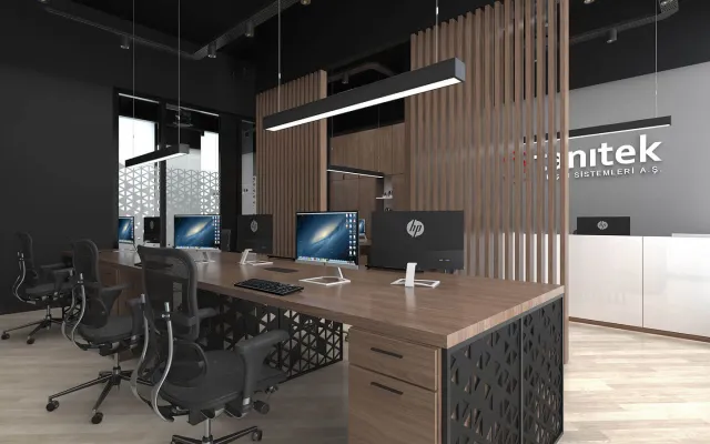 Yda Center Ofis Dekorasyon Örnekleri