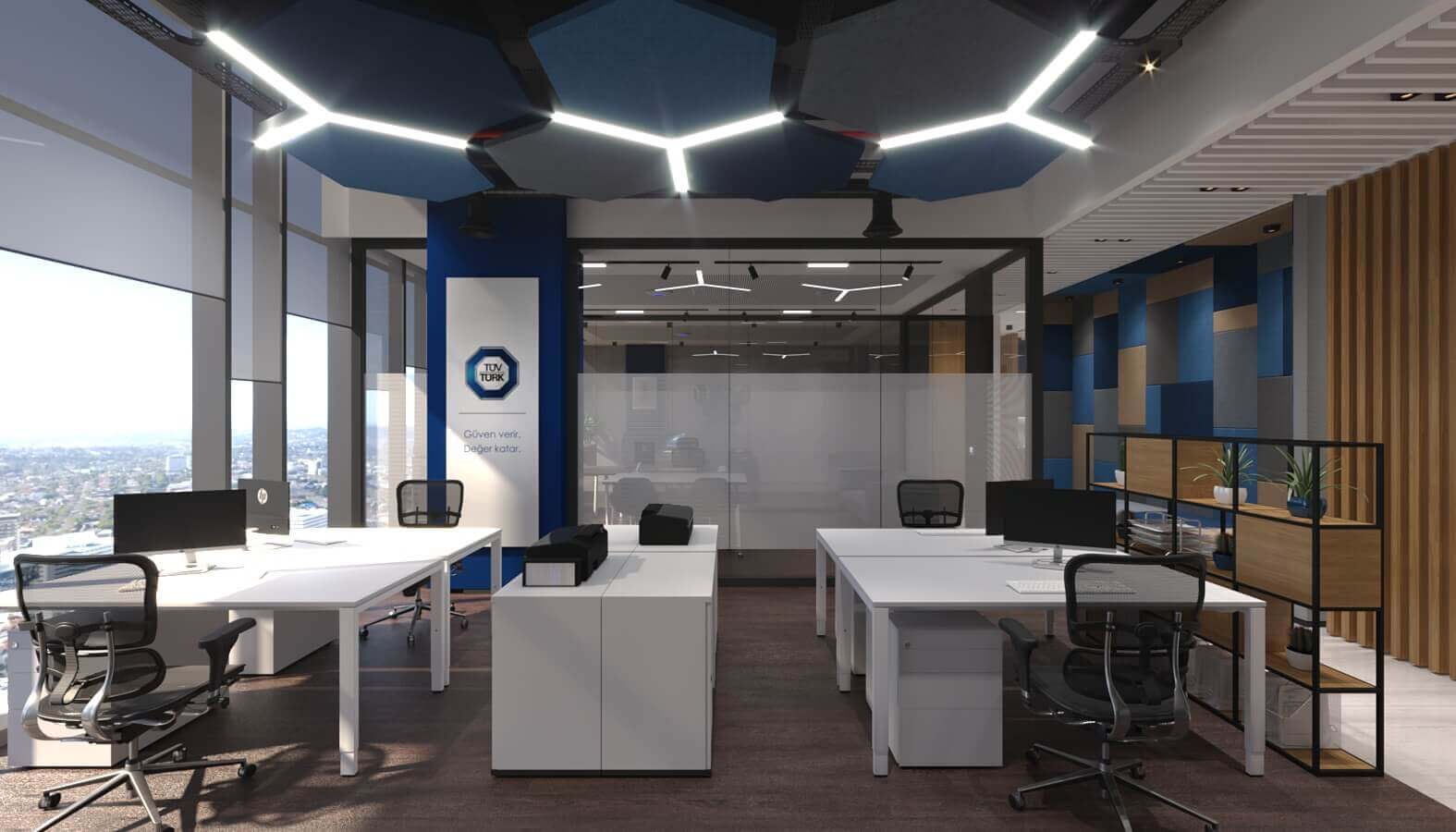 Tüvtürk Ofis - Ofisler