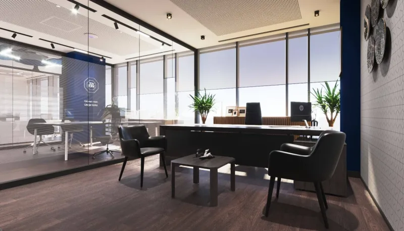Büro iç tasarım, Hukuk bürosu tasarımı, Sade ofis tasarımları