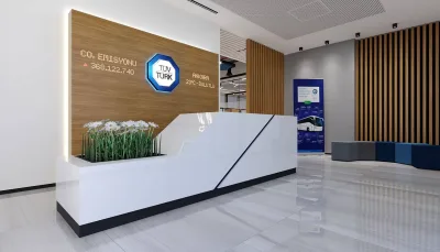 Tüvtürk Ofis – Sekreterya ve Giriş Tasarımları, Büro Tasarım ve Lüks Ofis Tasarımları Ankara - Görsel 2