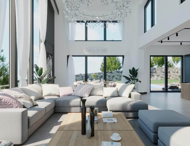 Nc Konutu - Villa iç mimar dizayn | villa dekorasyon fikirleri