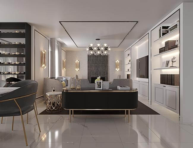 Villa Tasarım - Lüks villa iç mimari | villa dekorasyonu