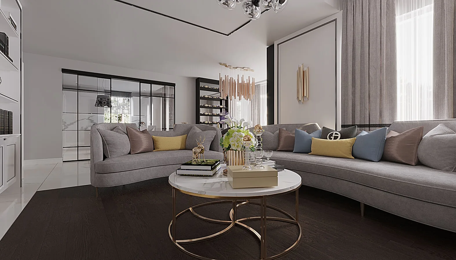 Luxury house interior architecture, Luxury house ankara, Luxury home architecture, House interior decoration prices,…