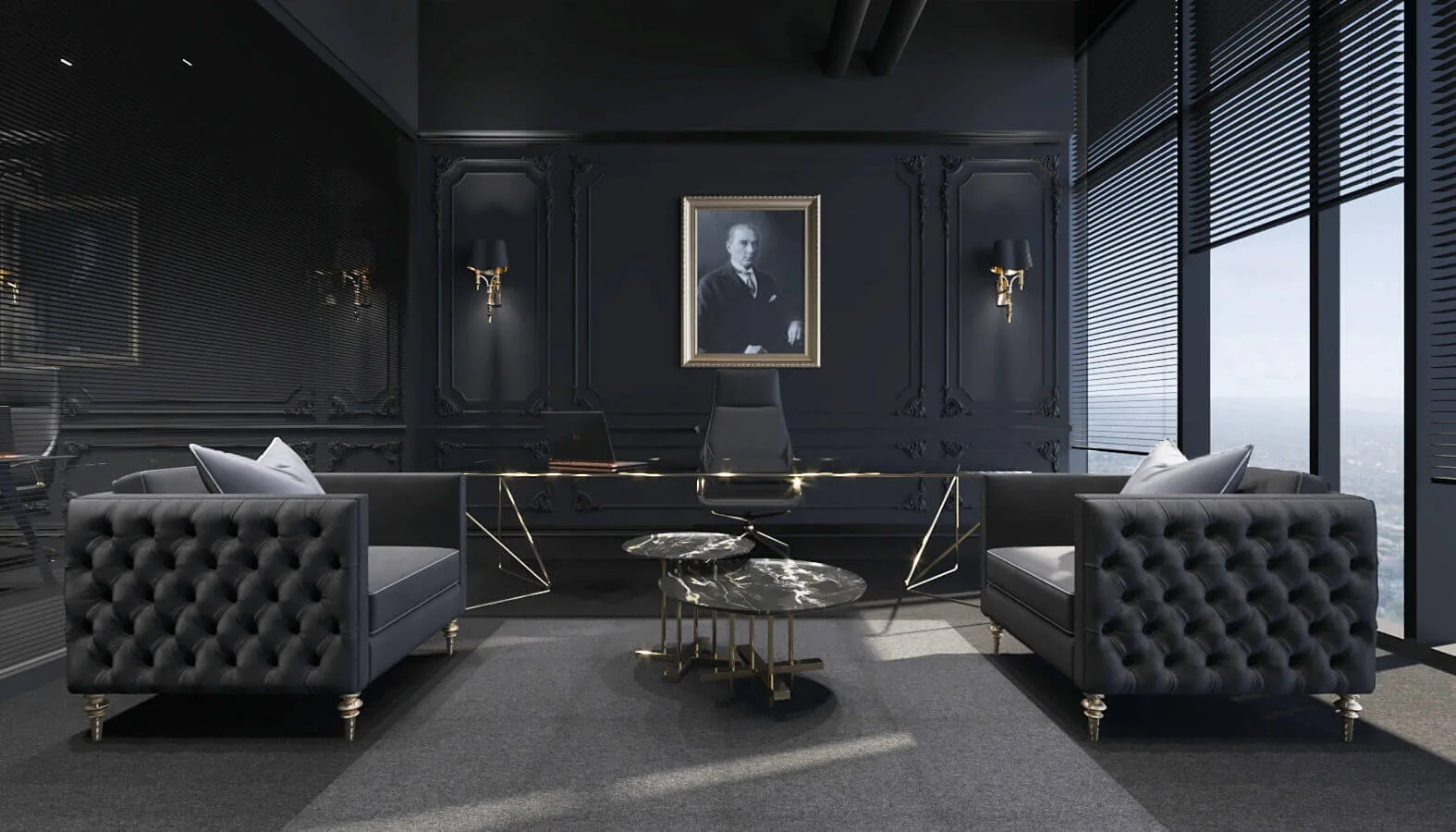 Executive room decoration, Executive room, Manager office, Law office design, Law office design, Office decoration in…