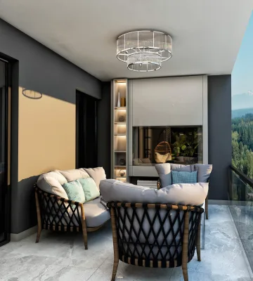 Next Level Çayyolu – Lüks Ev Tasarımları, Ankara'da İç Mimarlık ve Ankara Daire Tasarım - Görsel 12