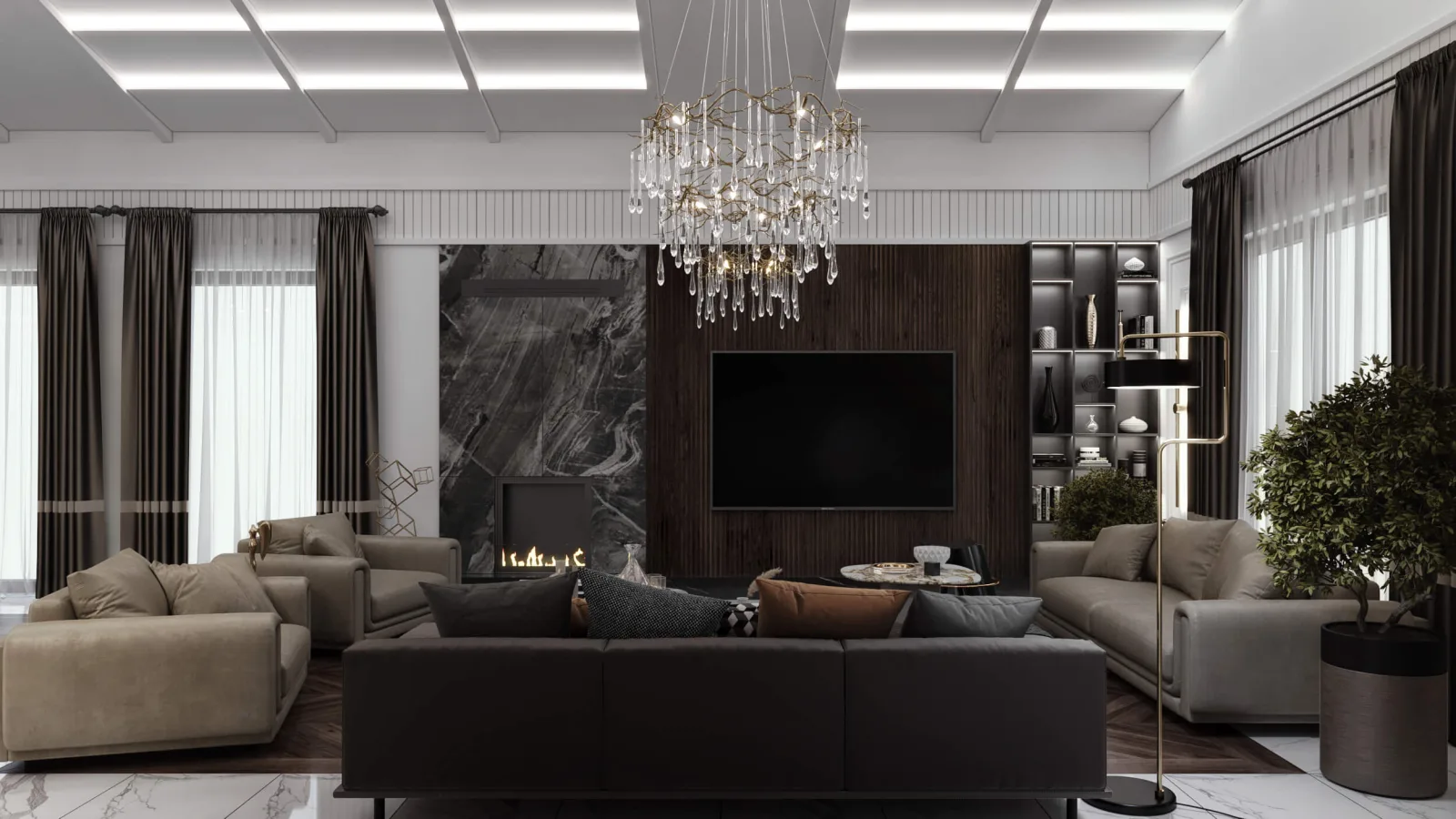 Ankara luxury home projects, House design, House interior designer, Natamam Villa, House design