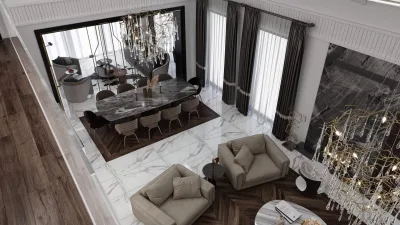 Almina Konakları – Ankara Villa Tasarım, Natamam Villa ve Salon Tasarımı (Almina Konakları, Ballıkpınar, Gölbaşı) - Görsel 27